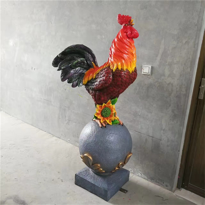 葡国鸡雕塑图片