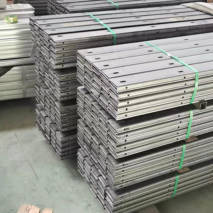 楼梯玻璃扶手u型槽生产加工楼梯玻璃预埋槽