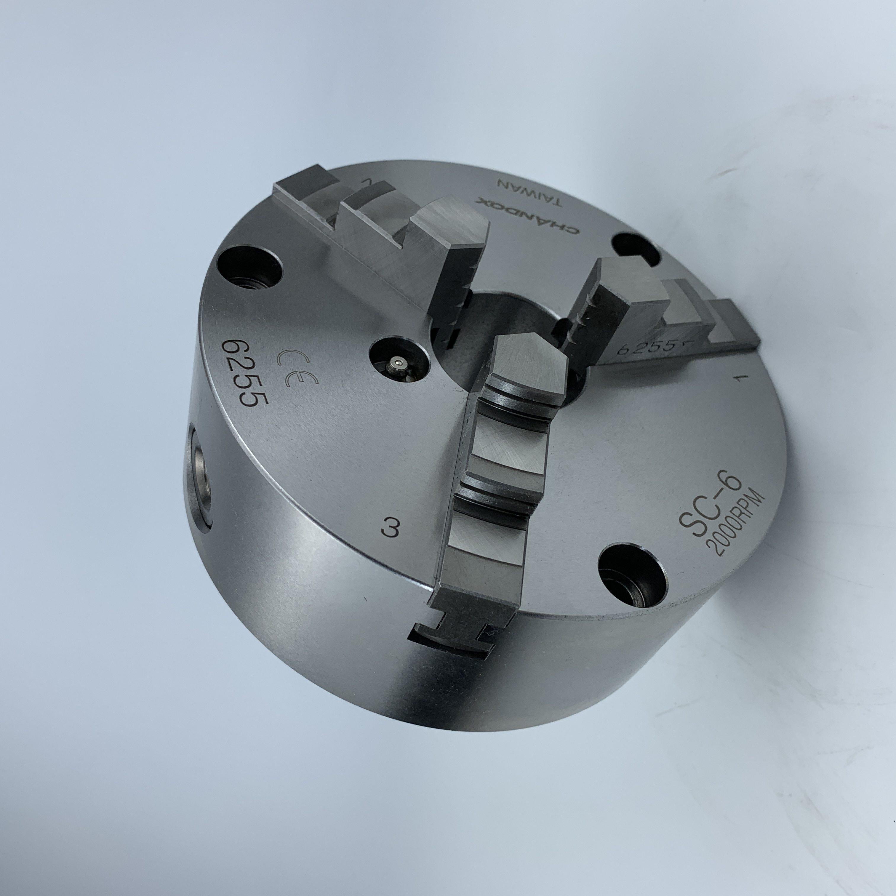 三爪手动卡盘sc-6/8正反爪型台湾千岛手动卡盘