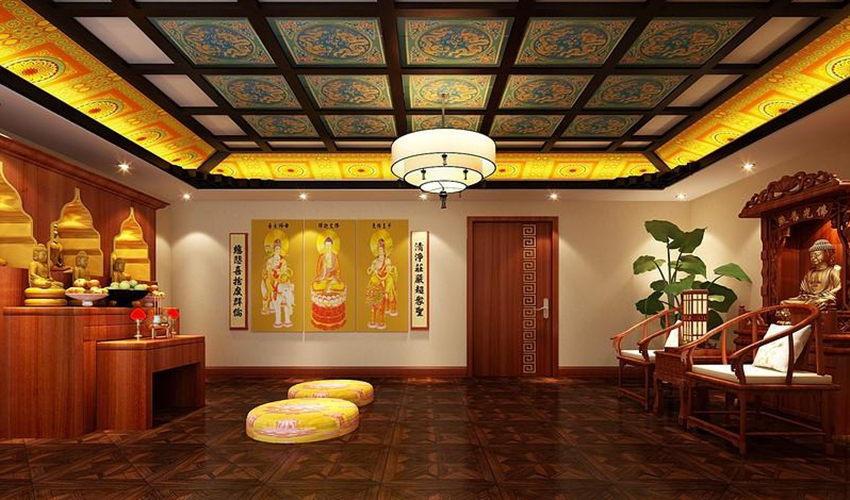 公司佛堂装修定制