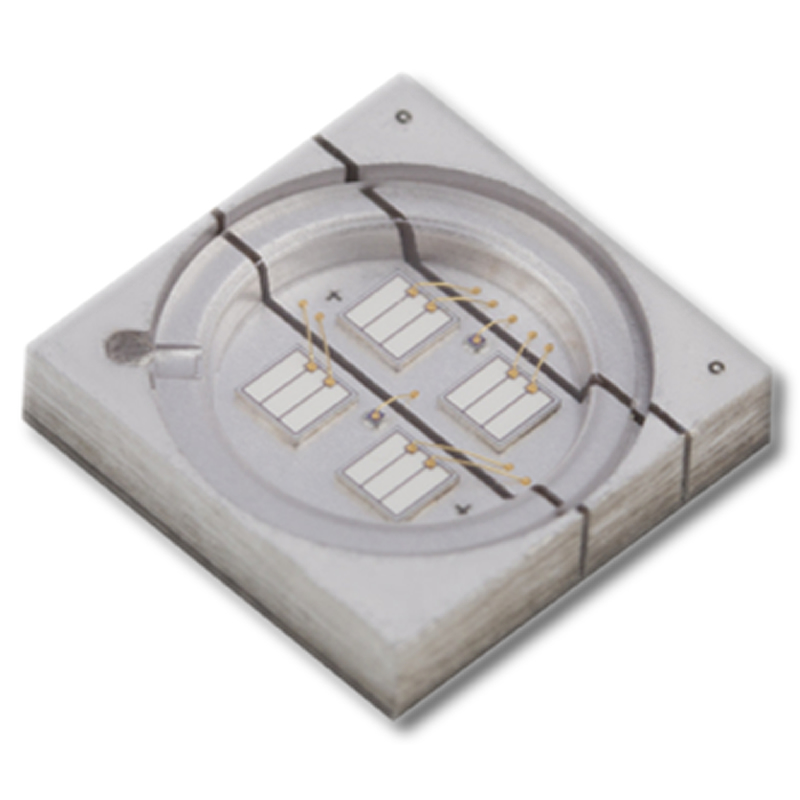 韩国首尔svc紫外线led紫外线灯珠cun8af4a385nm铝支架4芯