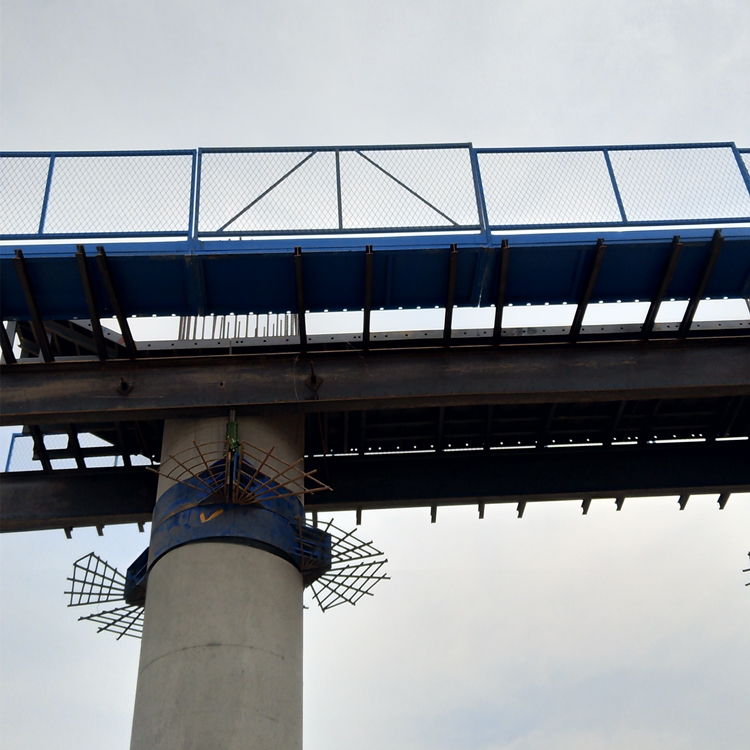 盖梁施工平台组合式平台工字钢盖梁平台