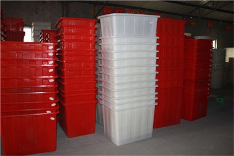 加厚牛筋塑料方箱水产养殖盆