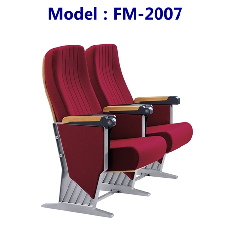 富美禮堂椅FM-2007實(shí)木禮堂椅報(bào)告廳會議室排椅