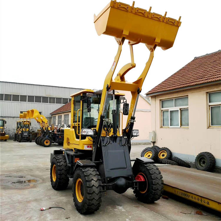 矮脚虎座驾叉车家用矿用柴油推土机林场抓木机