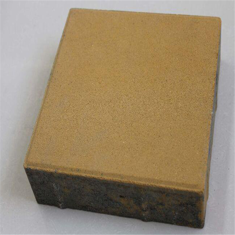 防滑路面彩色透水砖 混凝土道路透水砖批发 抗压绿化透水砖