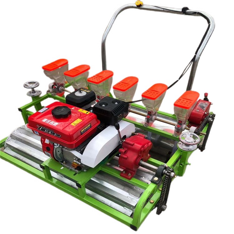 自走式韭菜播种机宏晨葱籽播种机辣椒点播机