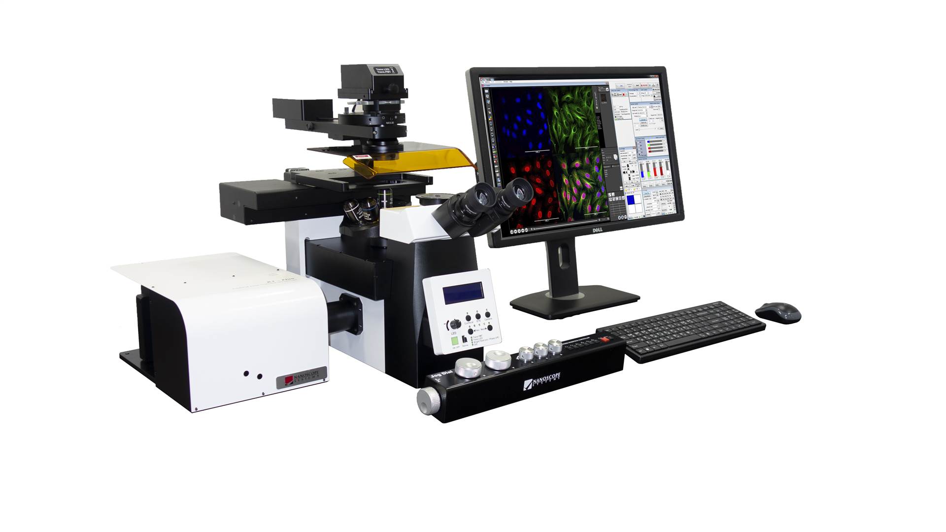 激光荧光共聚焦显微镜的工作原理
