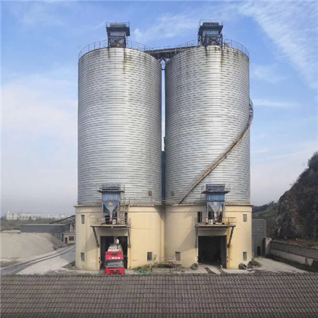 5000噸鋼板倉 鍍鋅卷板庫 電廠粉煤灰儲存?zhèn)}_建造商