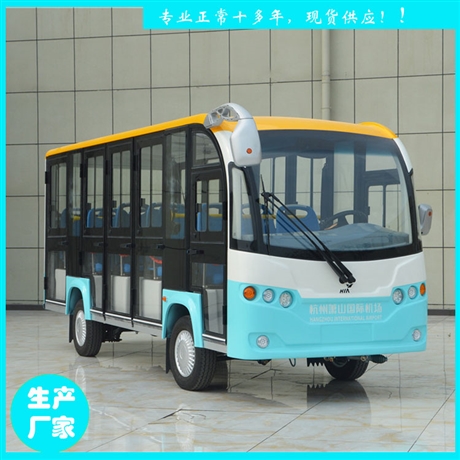 鑫威電動(dòng)觀光車 11座湖北景區(qū)游覽車廠家 封閉載客車JZT11