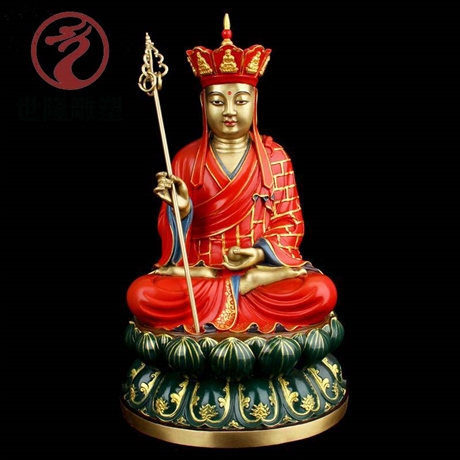 景区寺庙地藏王纯铜雕塑 地藏王佛像雕塑  纯铜铸造