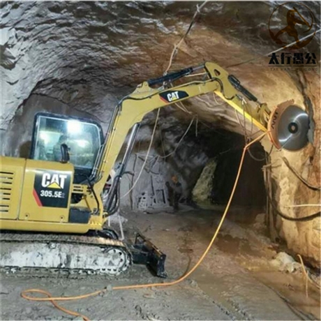 岩石锯混凝土路面切割圆盘锯 液压 岩石 板材