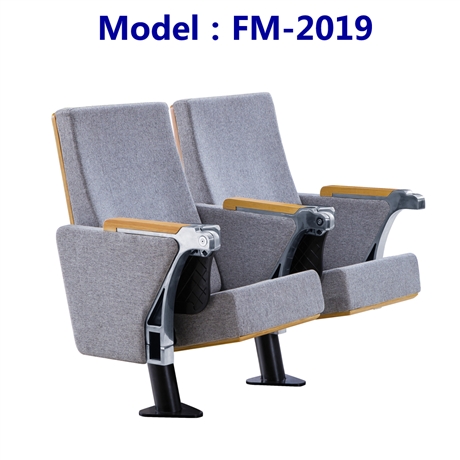 富美礼堂椅FM-2019豪华舒适型独立站脚会议排椅