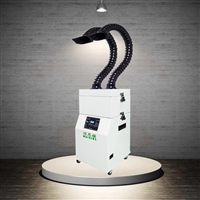 焊台烟尘净化设备 双工位烙铁焊锡除烟器 流水线焊烟烟雾处理器