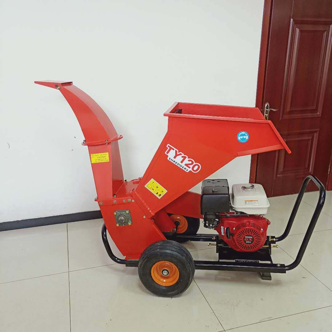 园林用碎枝机视频 移动碎枝机 汽油碎枝机