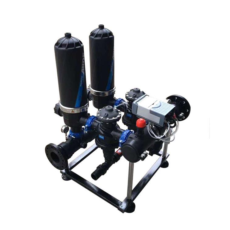 农业灌溉过滤器全自动反冲洗砂石叠片过滤器不锈钢叠片式过滤器