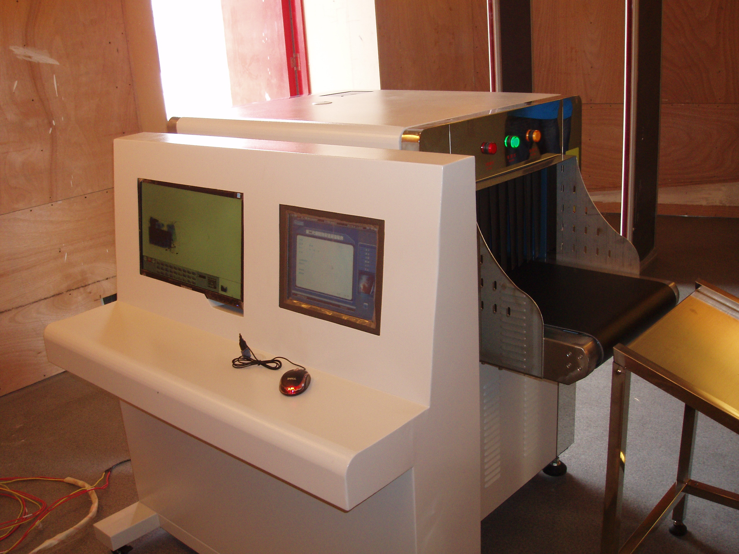 物流快递安检机通道式x光机x光成像原理邮管局安检设备