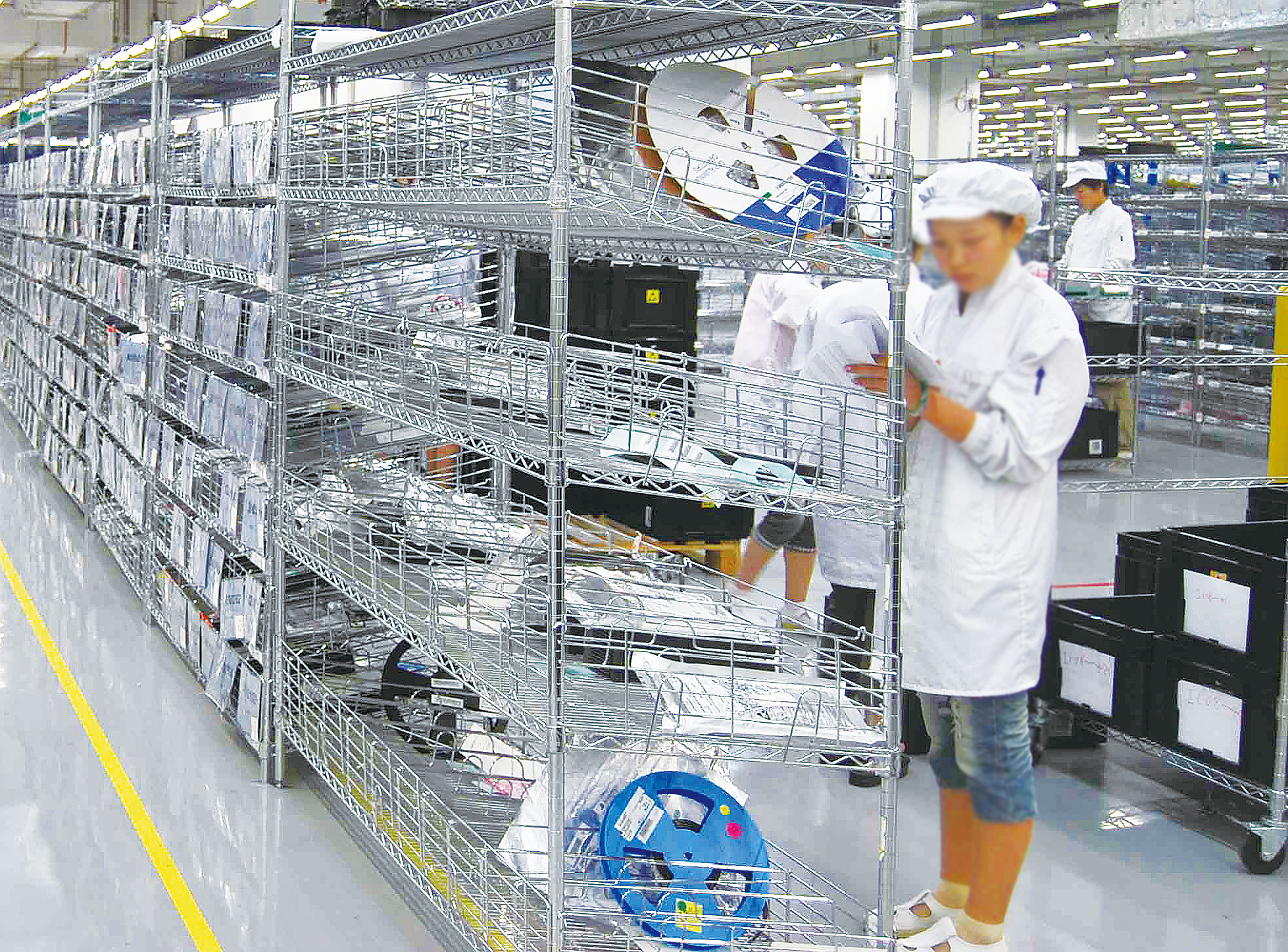 美之高防静电产品助力 英雄城市5g光模块生产,激发自主创新