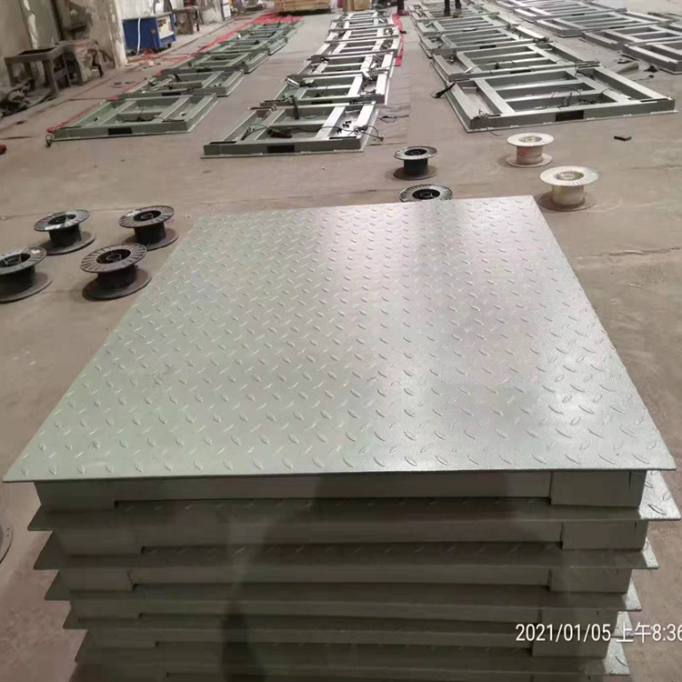 湖南电子地磅生产商信息 1.5x1.5米3吨碳钢电子磅秤 5吨加厚平台秤