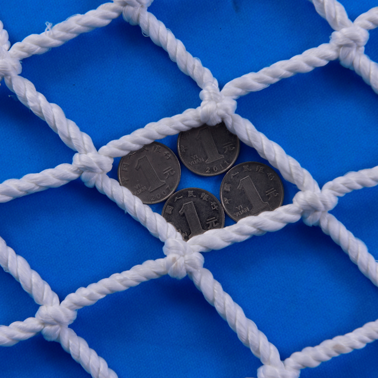 安全平网 阻燃建筑安全网 工地施工防护网 防坠网 白色尼龙绳网