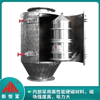 恒富机械 猪饲料除铁永磁筒 饲料物料除铁设备