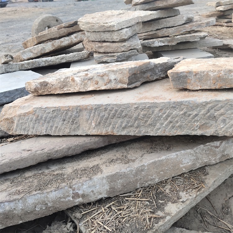 天然青石板 老石板报价 民间旧石板 旧石材