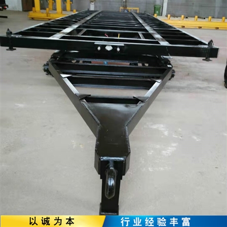 供应转盘式全挂车5米平板车6米全挂车8米全挂拖车售价