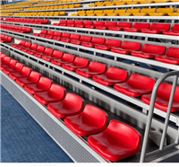  体育馆可移动看台座椅 可上门安装 一站式采购 永泰