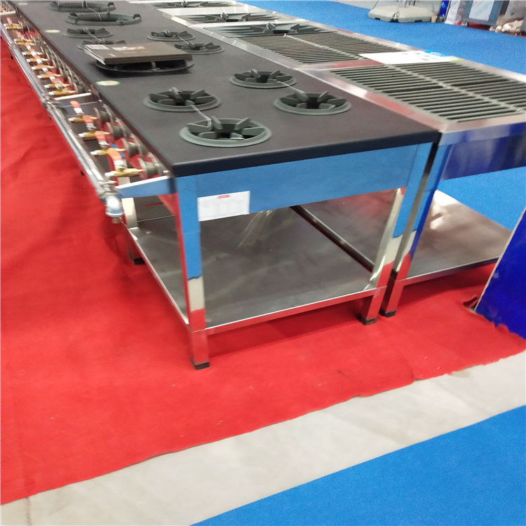 燃气厨具大锅灶商用食堂大炒灶酒店饭店双眼灶