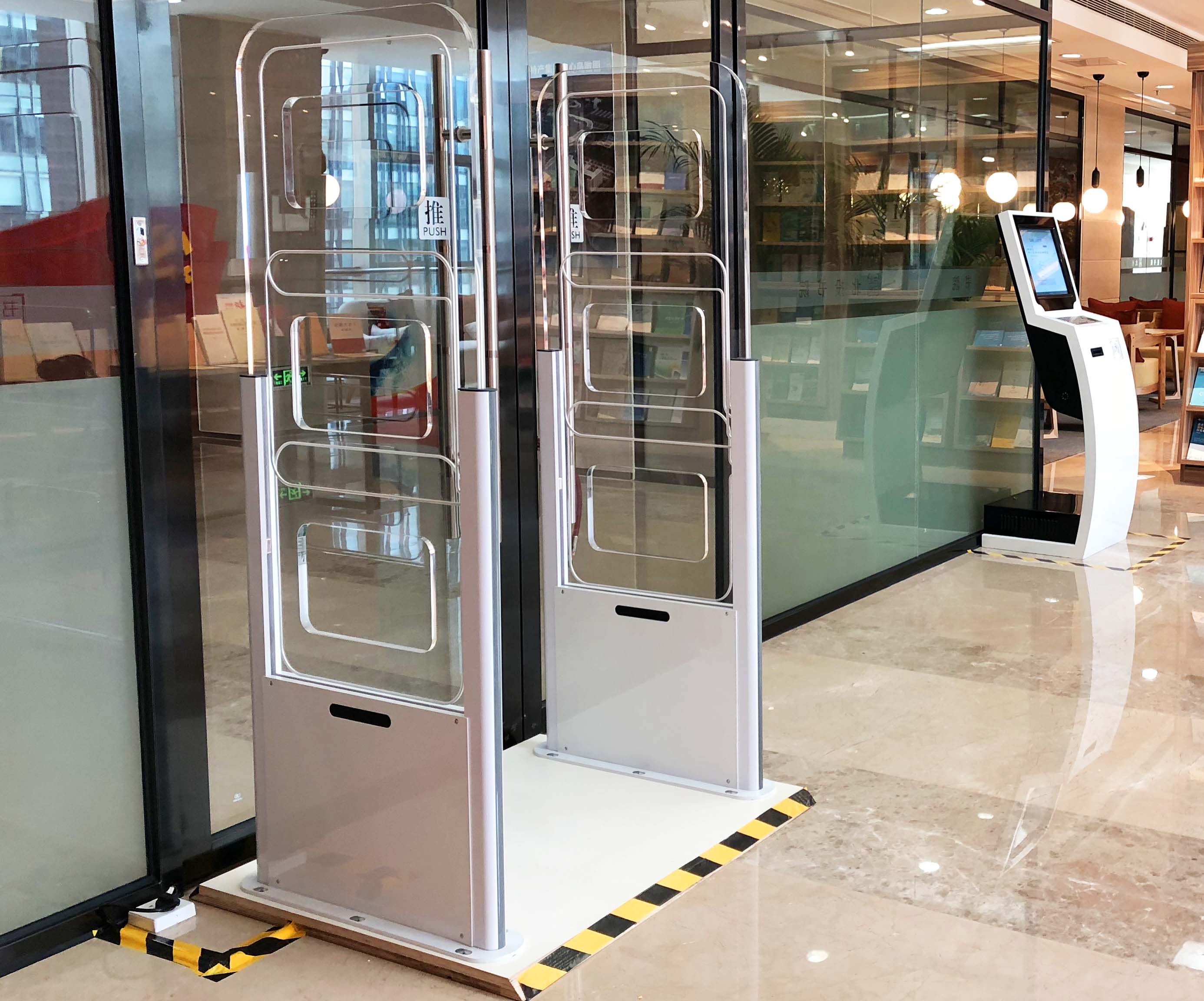 智慧图书馆rfid双向统计门