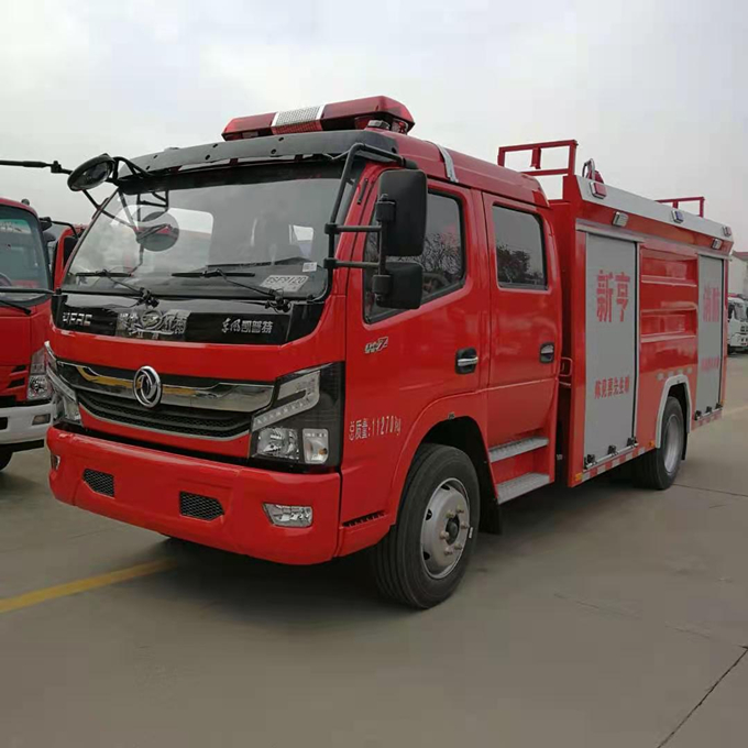 消防车 国六东风多利卡5吨水罐消防车厂家价格