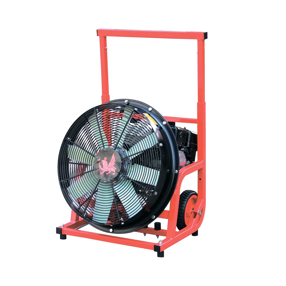 移动式消防排烟机yy305415便携式移动排烟机带脚轮