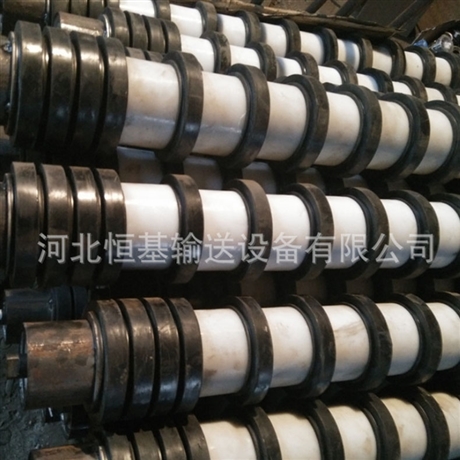 河北支架托辊生产厂家 输送带缓冲托辊定制