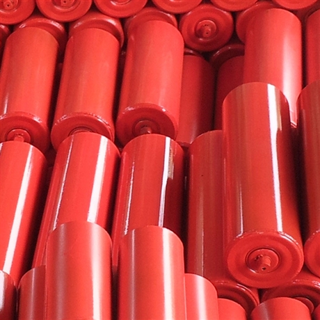 定制缓冲托辊 带式输送机托辊  结实耐用 耐腐蚀