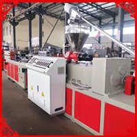 PVC塑钢窗门型材设备 PVC塑钢门窗型材设备生产线 塑料扣板机器厂