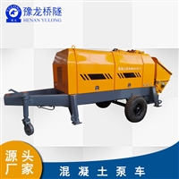 地泵混凝土泵车 拖式车载泵YL60S混凝土地泵 混凝土泵车价位