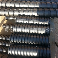 皮带机输送配件 平行调心包胶缓冲托辊 皮带输送机用 结实耐用