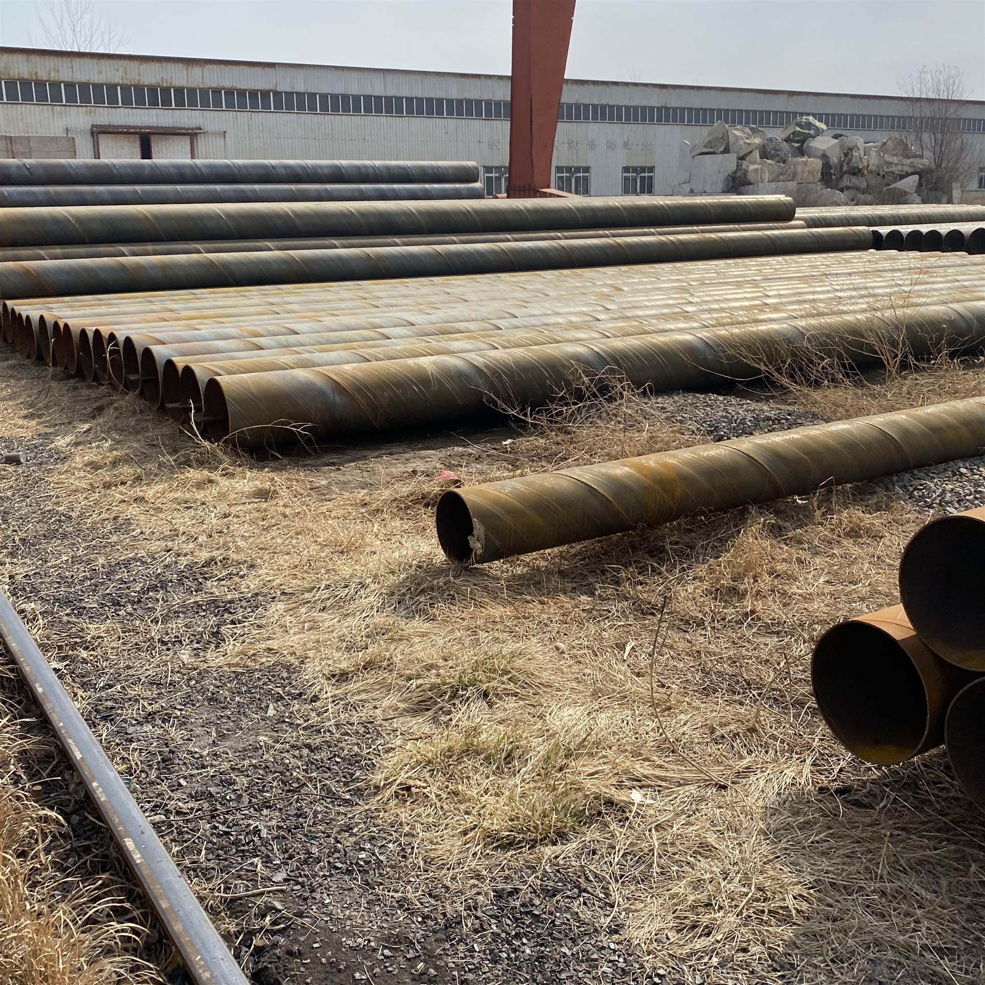 钢制钻孔管水文钻井管水井管螺旋圆孔管地热空调井管降水降管