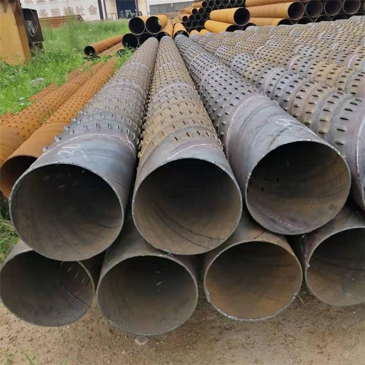 打井管深井管打井用水管滤水管镀锌滤水管圆孔滤水管