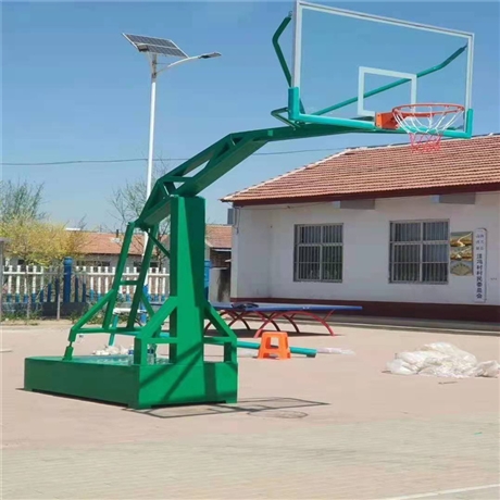 永泰体育定制室外室内成人  165圆管独臂篮球架支持上门安装