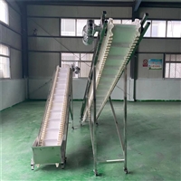 304不锈钢上料机 民安爬坡皮带输送机  