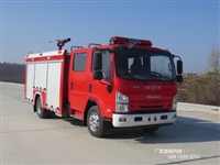 国六庆铃3.5吨泡沫消防车