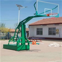 永泰体育定制室外室内成人  165圆管独臂篮球架支持上门安装