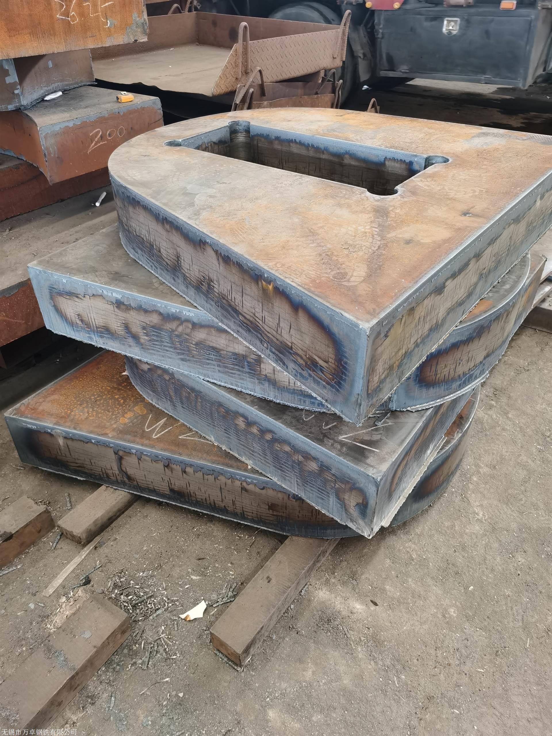 上海钢板加工零割耐磨钢板加工齿轮550钢板加工方料