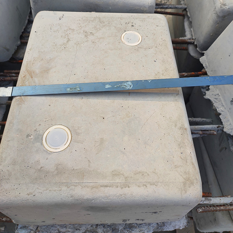 鸿业厂家 供应水泥枕支撑块 出售矿用轨道支撑块