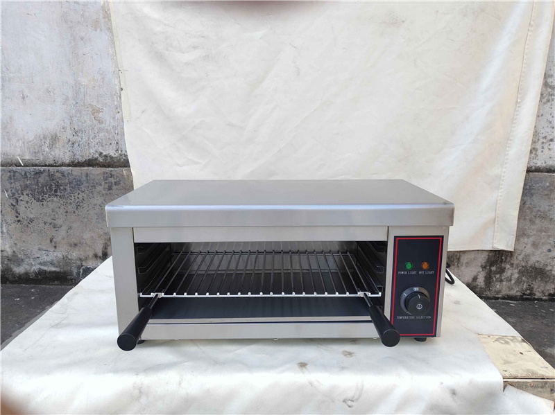 千麦936壁挂式电面火炉敞开晒炉日式烤鱼烤鸡烤生蚝无烟烤炉烤箱