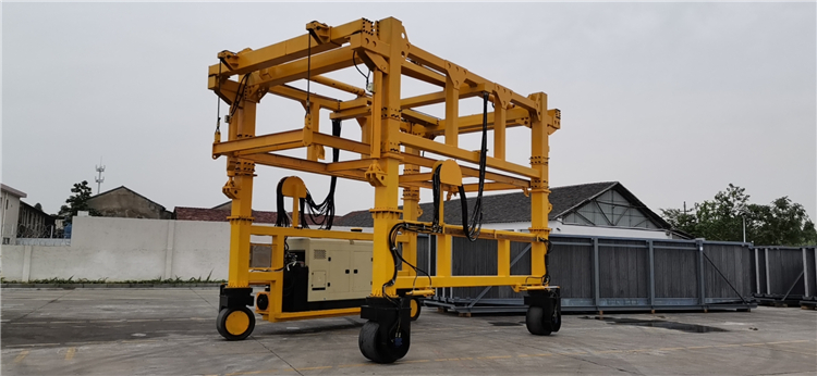 码头集装箱跨运机单双层跨运车支持定做