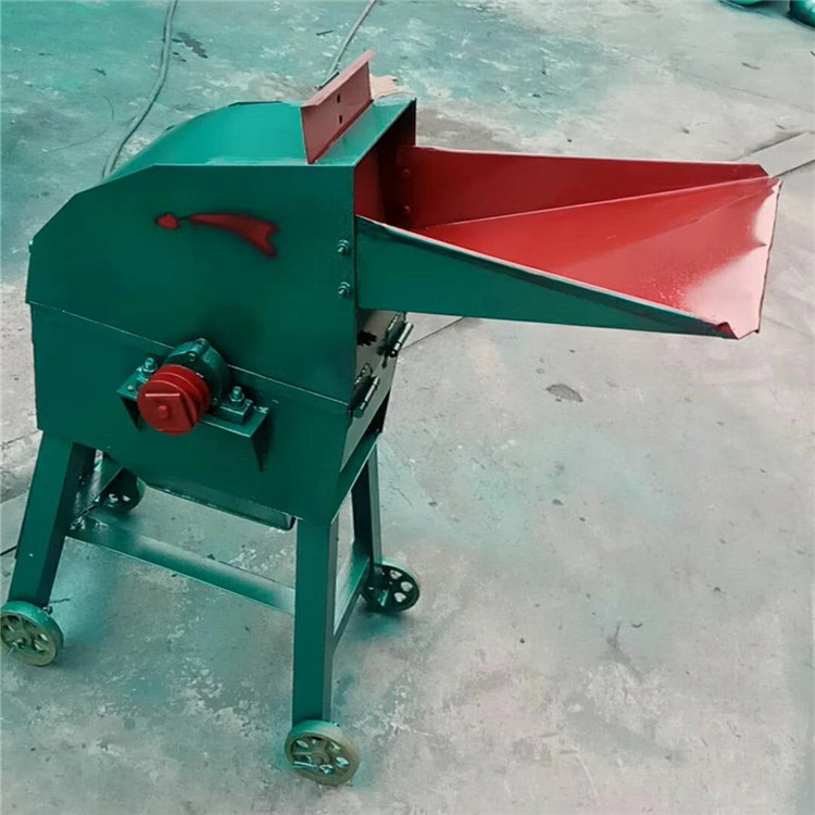 玉米芯玉米杆玉米棒粉碎机小型红薯秧锤片式打料机