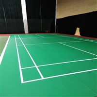 羽毛球场地板 羽毛球运动地板 室内篮球场地板