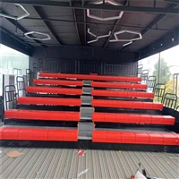 沧永泰体育馆学校伸缩看台座椅